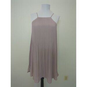 GLAMOROUS Brand Dusty Pink Pleated Dress Size S